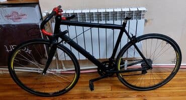 шоссейный велосипед trinx: Şəhər/şosse tipli velosiped - Rəng: mat qara - Karkas: yüngül yol — 1