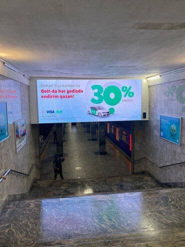 широкоформатная печать баннер: Baner ve vinil üzərində çap. Rolland keyfiyyətində çap. Lazer kəsimi — 8