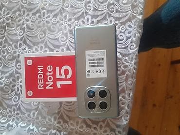 hp notebook 450 g7: Xiaomi Redmi Note 15 – smartfon - Model: Redmi Note 15 (qutu üzərində — 2