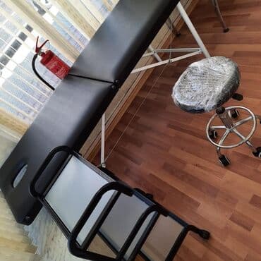 кушетка для массажа складная бу: Новый, Масажная кушетка, Складной чемодан, цвет - Черный — 1