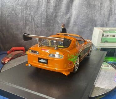 metbex tavan modelleri: Коллекционная модель Toyota Supra A80 Orange 1995 Jada Toys Art — 17