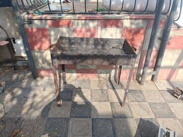 10 sislik - Material: qalın divarlı polad, perçin və qaynaqla