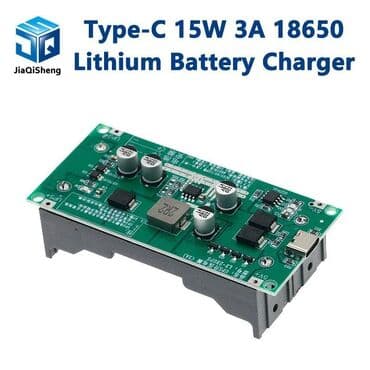 masaüstü kompüterlər kontakt home: Kəsintisiz enerji cihazı Type-C 15W 3A 18650 Lithium şarj cihazı Bu — 4