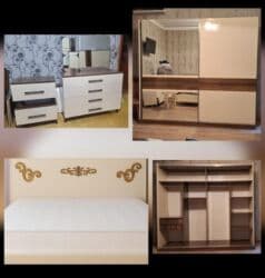 Termolar: İkinəfərlik çarpayı, Dolab, Termo, 2 tumba, İşlənmiş — 1