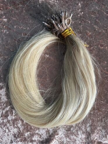 parik satışı: Qaynaq saçlar, Təbii, Yeni — 1