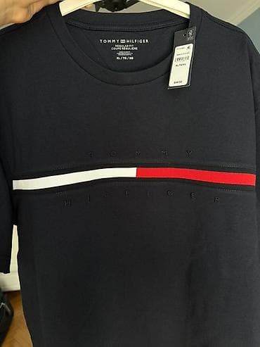 kis: Futbolka, Tommy Hilfiger, XL, rəng - Göy — 2