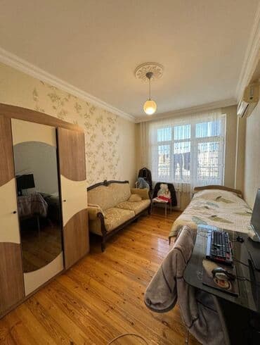 продаю 1 комнатную квартиру: 8-ой километр, 3 комнаты, Новостройка, м. Халглар Достлугу, 105 м² — 6