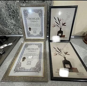 yevro sekilleri: Рамка А4 (21 x 29.7 см), Пластик — 9