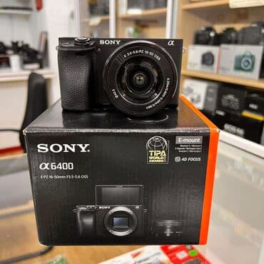 4k video kamera: Sony Alpha 6400 - Peşəkar videokamera - 4k video Təzə kimidi çox — 2