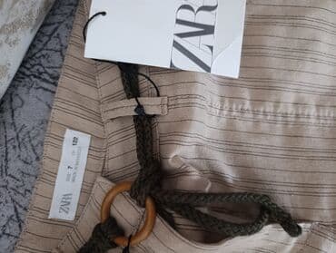 bej bodilər (pudra rəng bodilər): Gündəlik şalvar, Qız üçün, 7 - 8 yaş, Zara Kids — 2