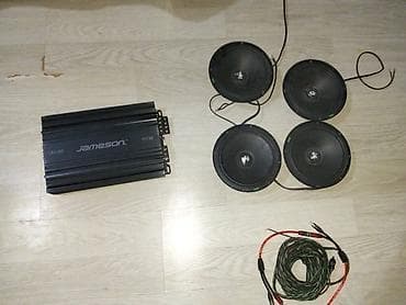 Maqnitofonlar: Avtomobil üçün səs sistemi dəsti Tərkib: - Jameson USA-460 avtomobil — 3