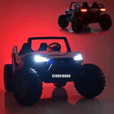 işlənmiş uşaq masinlari: İki nəfərlik uşaq maşını clash challenger qara (ağ, qırmızı) 4 — 8