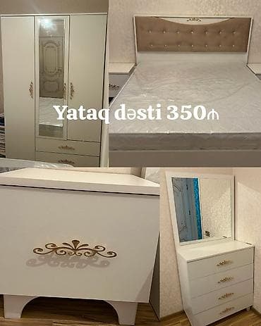 a class mebel: Yataq dəsti satılır 350₼. matrası var.Ünvan Maştağa. 2797. Fatimə99 — 1