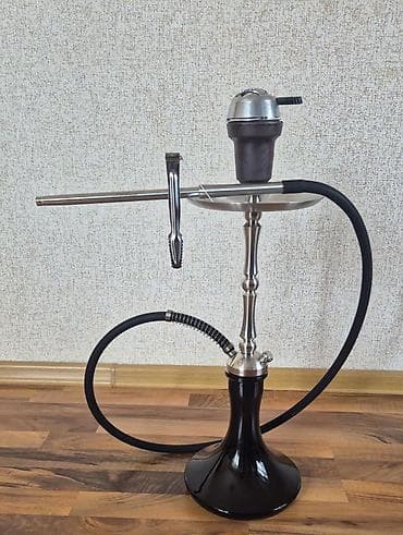 Matbeer Kalyán dəsti - Material: paslanmayan poladdan şaquli gövdə