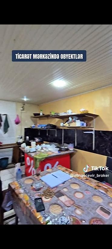 kafe stolari: Ticarət mərkəzində yerləşən fəaliyyətə hazır obyekt. - Giriş: Şüşə — 3