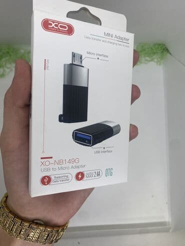 Orginal xo otg ✅marka:xo ✅model:xonb149g ✅yükləmə sürəti 2.4a