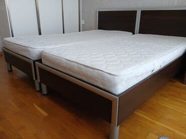 Termolar: Təknəfərlik çarpayı, Bazasız, Matras ilə, Siyirməsiz — 2