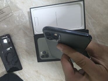 işlemiş xaladenik: IPhone 11 Pro Max, 256 GB, Matte Midnight Green, Simsiz şarj — 6