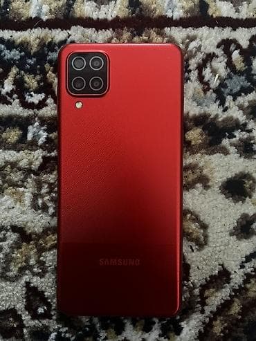 samsung tab s2: Samsung Galaxy A12, rəng - Qırmızı, İki sim kartlı — 4