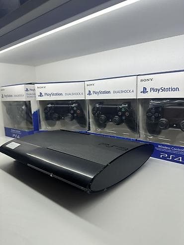 blu ray disk: Sony PlayStation 3 Super Slim oyun konsolu 1 pult pakofka 44 oyun — 2