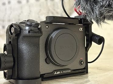 kamera desti: Sony Cinema Line FX30 video çəkiliş dəsti 2 original baterka, Dəmir — 4