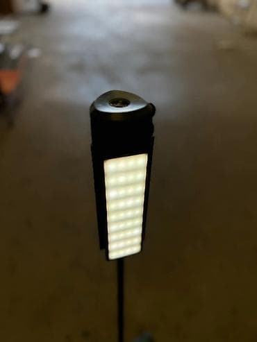 led lusteri: Açıq hava üçün çoxfunksiyalı LED tripot işıq - 3 panelli LED başlıq — 7