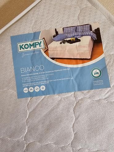 Ortopedik dowek. 160x200. Teze kimidi. Klonkasi bele ustundedi. Gence