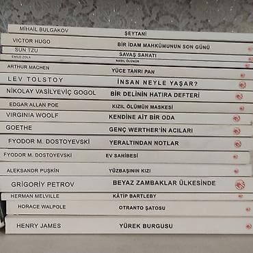 Klassik dünya ədəbiyyatından türkcə (Türkçe) nəşrlərdən ibarət toplu