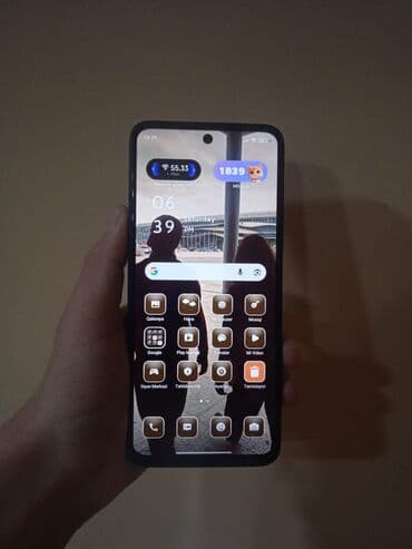 ikinci əl planşet: Redmi 12, 128 GB, rəng - Qara, Barmaq izi — 1