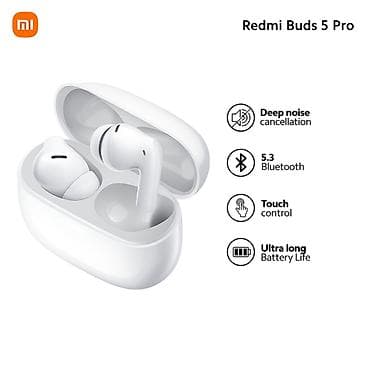 İşlənmiş Simsiz (Bluetooth) Qulaqcıqlar, Xiaomi, rəng - Ağ — 2