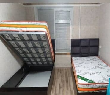 mişka şəkilləri: Yataq dəstləri – qaldırılan sandıqlı model - Ölçülər: tək nəfərlik və — 1
