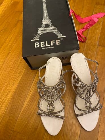 Digər ayaqqabılar: Ölçü: 37, rəng - Ağ, İşlənmiş — 3