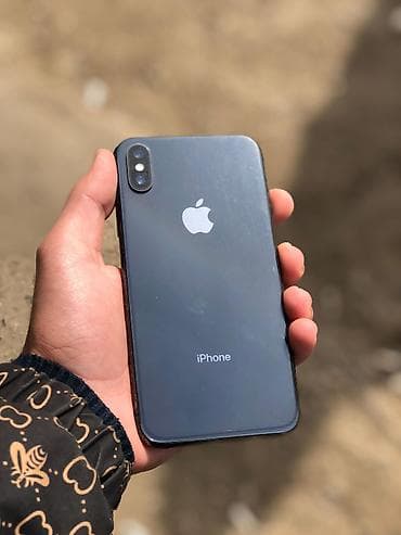 IPhone X, 256 GB, Space Gray, Simsiz şarj — 1