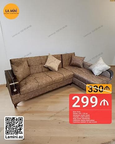 Künc divan, Açılan, Bazalı, Parça, Şəhərdaxili pulsuz çatdırılma