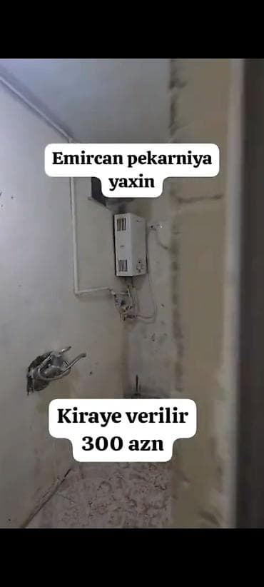 kirayə az: 60 kv. m, 2 otaqlı, Kombi, Qaz, İşıq — 3