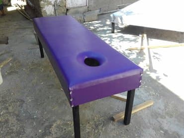 masaj stol: Masaj stolu Tezedir yumusaq ve her reng kojadan Bas terefi qalxib — 1