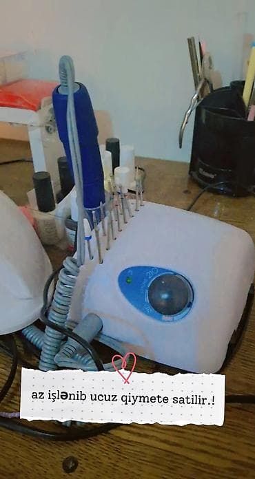 Manikür üçün avadanlıq seti - Elektrik frez aparatı (sürət lalafo.az -da Manikür üçün avadanlıq seti - Elektrik frez aparatı (sürət