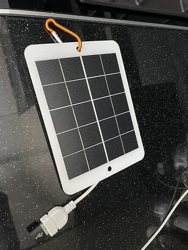 Portativ günəş paneli – USB çıxışlı - Kompakt ölçülü günəş paneli
