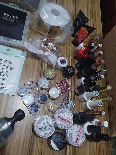 для маникюра: Peşəkar manikür üçün tam avadanlıq və material seti Avadanlıq: - BOYA — 3