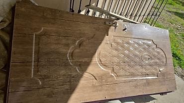 ucuz otaq qapilari: Dəmir giriş qapısı və çərçivəsi Hündürlük 2m, eni 90sm Ünvan: Quba — 2