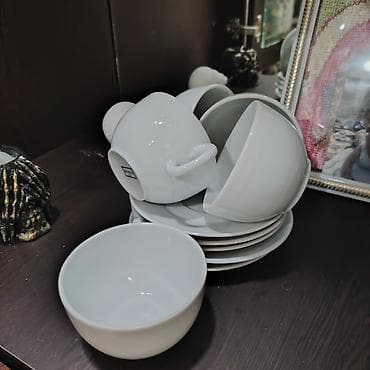 plastmas qablar: Qədəhlər, rəng - Çəhrayı, Şüşə — 5