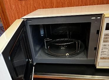 isidici ventilyator: Mikrodalğalı soba Panasonic, Qril ilə, rəng - Ağ — 2