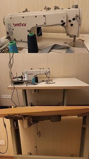 Sənaye tikiş maşını – Brethor - Model: Brethor düz tikiş