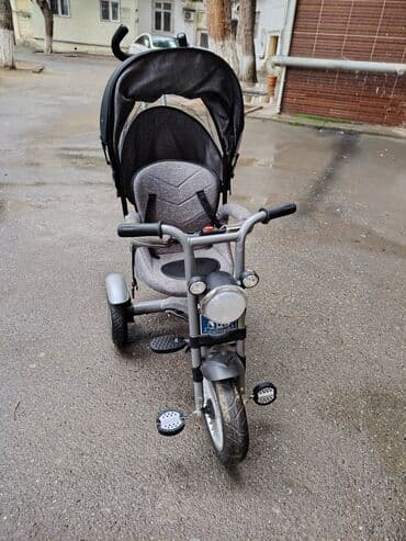 Uşaq üçtəkərli velosipedi – valideyn idarəetməsi ilə - Rəng lalafo.az -da Uşaq üçtəkərli velosipedi – valideyn idarəetməsi ilə - Rəng