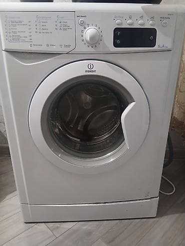 Sağlamlıq və gözəllik: Indesit önyükləməli paltaryuyan maşın - Yük həcmi: 6 kq — 2