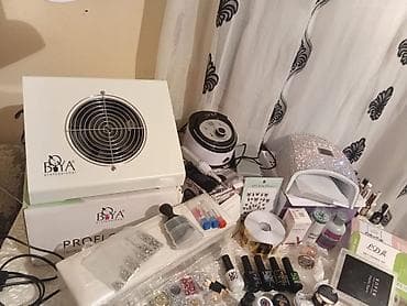 dirnaq aparat: Salon üçün manikür və pedikür avadanlıqları – komplekt Peşəkar dırnaq — 1