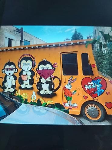 et ceken masin: Seyyar Rəngarəng dizaynlı mobil “Food Truck” – qida və içki satışı — 2