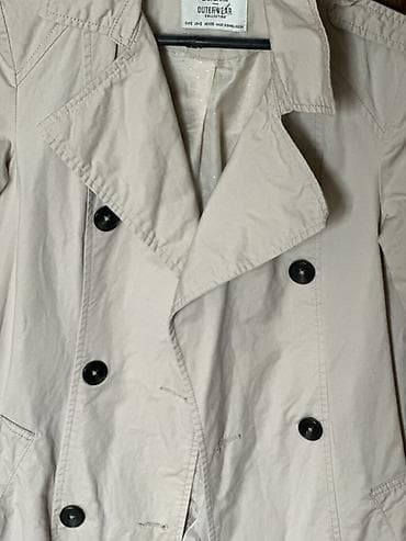 аарынын суту: Плащ, Bershka, S, цвет - Бежевый — 1