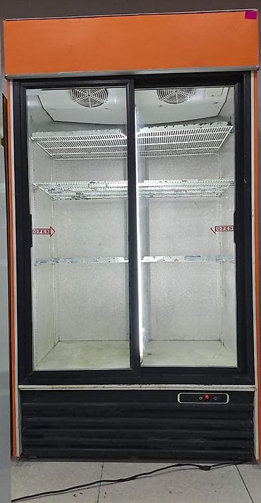 soyuducular ev: İki qapılı şüşə vitrin soyuducu - Tip: Ticarət məqsədli şüşəli vitrin — 1