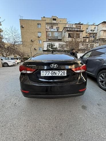 suret paneli: Marka: Hyundai Model: Elantra Rəng: Qara Avtomobilin təsviri: - — 6